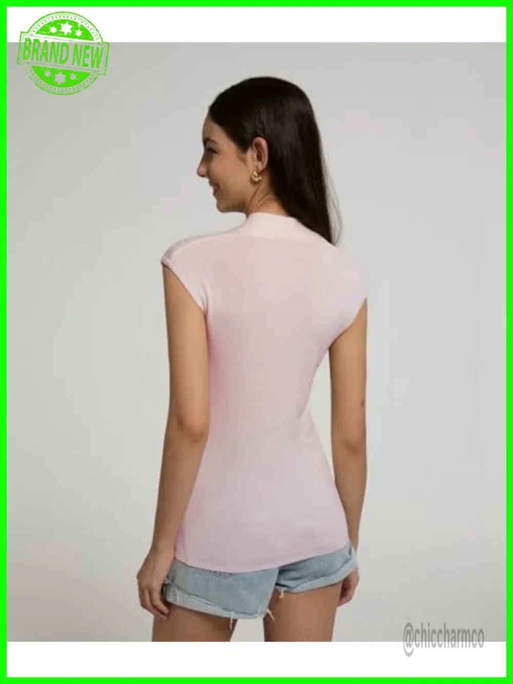 Women's Ribbed Knit Sleeveless Vest V-Neck Lightweight Pullover Sweater Tank